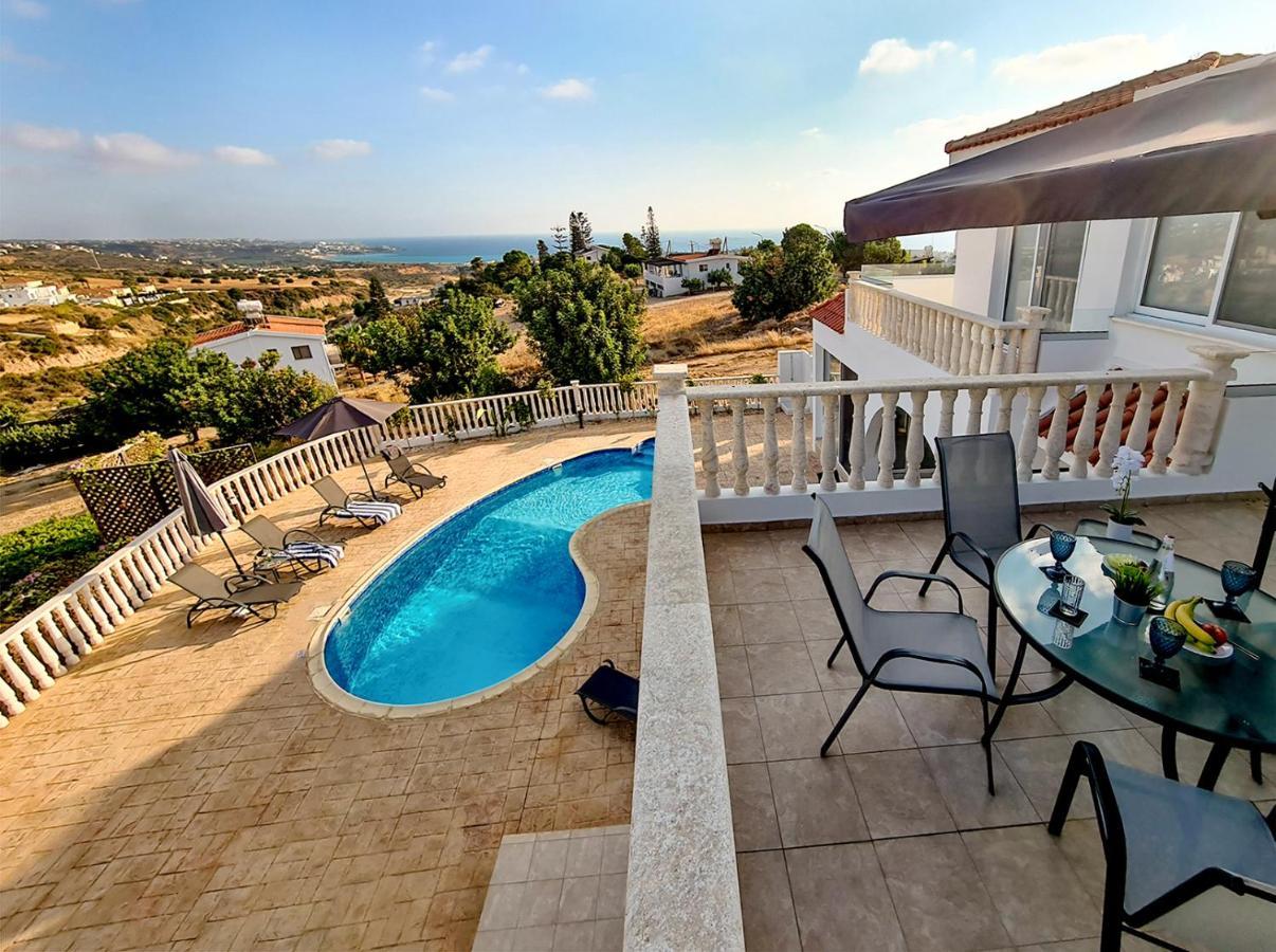 Katya-Sofia Villa - Tranquility With Sea View Peyia Exterior foto